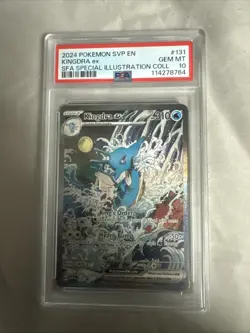 Pokemon TCG Kingdra EX Sir 131 SV Shrouded Fable Promo Card PSA 10 - Image 1