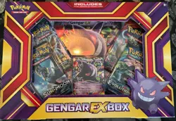 Pokemon Gengar EX Box Kit Sealed Includes Foil Gengar-EX Promo Card - Image 1