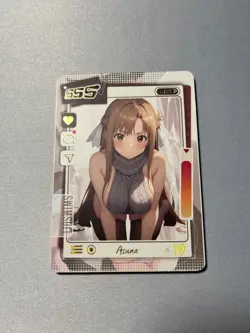 Goddess Story: Genki Parade Anime Waifu Card Asuna SSS Rarity Numbered 047/066 - Image 1