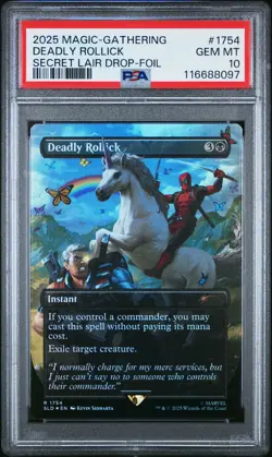 Deadly Rollick 2025 Magic The Gathering Secret Lair Drop-Foil #1754 - Image 1