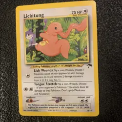 Lickitung 16/18 Southern Islands Rare Pokemon Card - Image 1