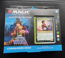 Magic: The Gathering Doctor Who Commander Deck – Blast from the Past (100 cards) - Image 1