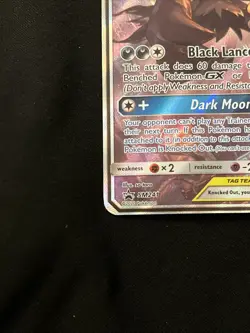 Pokemon Umbreon & Darkrai GX SM241 TAG TEAM Sun & Moon Promo Holo Card MP - Image 4