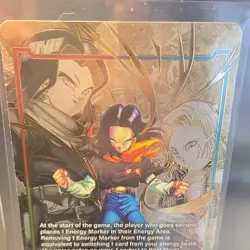 Bandai Energy Marker Android 17 & 18 E01-09 Holo Dragon Ball Super Card Game - Image 2