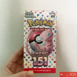 Pokemon Card Sword & Shield 151 Enhanced Expansion Booster Box SV2a Korean Ver - Image 2