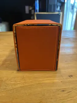 Goku Deck Box Dragon Ball TCG Card Storage Compartment Orange - Image 4
