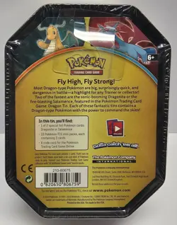 Pokemon TCG Salamence Tin w/ 10 Mini 3-Card Booster Packs - NEW/SEALED - Image 2