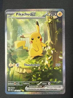 Pikachu EX Ascended Heroes Special Illustration Rare Card 276/217 SIR NM/MINT - Image 1
