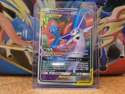 Espeon & Deoxys GX Holo Ultra Rare Card 72/236 Sm-Unified Minds - Image 1