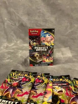 Friday Night Flash Sale!! Pokemon Trading Card PACK Mega Evolution Perfect Order - Image 5