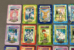 Lot (32) Digimon Taco Bell Promo Metal Tin Cards (32/48) - No Duplicates - Image 3