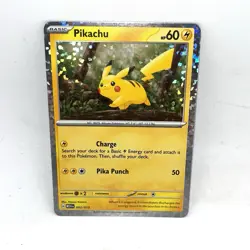 Pikachu 002/015 M24 Mcdonald’s Promo Pokemon TCG Card Foil - Image 1