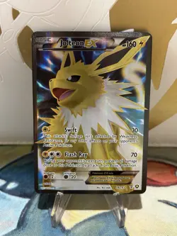Jolteon EX 28a/83 Full Art Ultra Rare Holo Pokemon Card XY Generations NM - Image 1