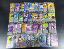 Dragon Ball Super Card Game Holo Foil Vegeta Goku Frieza Bt14 UC Lot*38 W32 ZR29 - Image 1