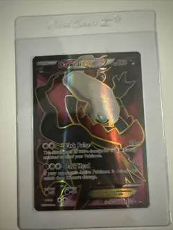 Pokemon TCG Darkrai EX Ultra Rare Card Full Art, XY Breakpoint, 118/122 - Image 1