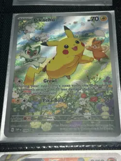 Pokemon TCG Scarlet & Violet Black Star Promo Card Pikachu 088 - Image 1