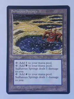 Sulfurous Springs Iceage Magic the Gathering mtg x1 - Image 1