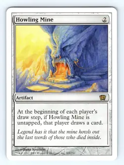 Howling Mine R 8th Edition 303 Normal NM - Image 1