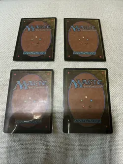 Mtg Nettling Imp X4 From Revised Signed By Artist Quinton Hoover - Image 2