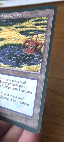 Sulfurous Springs - MTG - Ice Age - Magic: The Gathering NM - Image 3