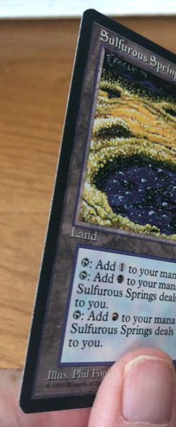 Sulfurous Springs - MTG - Ice Age - Magic: The Gathering NM - Image 4