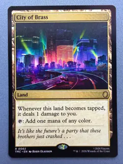 City of Brass Commander: Teenage Mutant Ninja Turtles Regular - MTG TMC #62 NM - Image 1