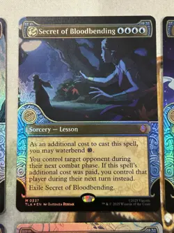 MTG Avatar Foil Showcase Lot of 8 Aang Toph Katara English TLA - Pack Fresh NM/M - Image 3