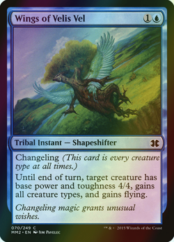 MTG Wings of Velis Vel Foil ** Modern Masters 2015 ** English (NM) - Image 1