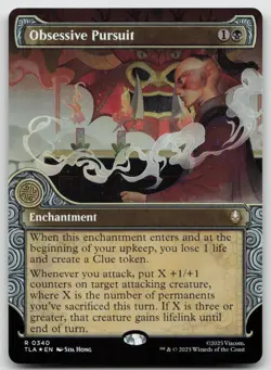 Obsessive Pursuit (Showcase) R Foil Avatar: The Last Airbender 340 NM - Image 1