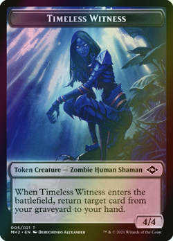 MTG Timeless Witness // Squirrel Foil ** Modern Horizons 2 Tokens ** En (NM) - Image 1