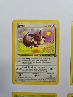 Pokemon /Vintage WOTC Lot of 4 Cards Eevee/ Bulbasaur - Image 2
