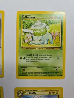 Pokemon /Vintage WOTC Lot of 4 Cards Eevee/ Bulbasaur - Image 3