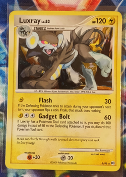 Luxray Arceus 5/99 Arceus Pokemon Card Cosmos Holo Rare - B1nder Card MP - Image 5