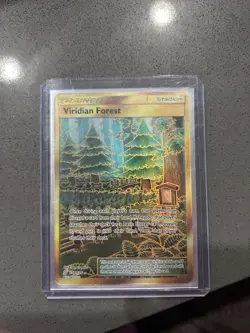 Pokemon Viridian Forest Secret Rare Holo Trainer Sm-Unified Minds 256/236 - Image 1