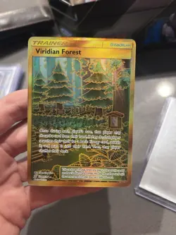 Pokemon Viridian Forest Secret Rare Holo Trainer Sm-Unified Minds 256/236 - Image 3