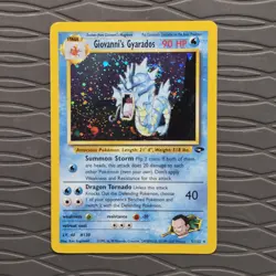Pokemon Giovanni's Gyarados 5/132 Gym Challenge Holo Rare Pokemon Card VLP/NM - Image 4