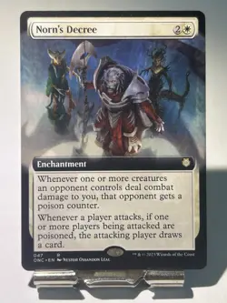 Magic: The Gathering Norn's Decree ONC 047 ENGLISH NM EXTENDED ART - Image 1