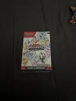 Pokemon Scarlet & Violet Prismatic Evolutions Booster Bundle Box 6 Packs - Image 1