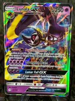 LUNALA GX ~ Pokemon TCG: Sun & Moon BASE - Image 1