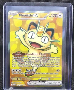 Pokemon - Meowth EX Full Art Perfect Order 107/088 - English - Image 1