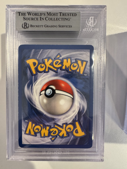 2000 Pokemon Team Rocket Dark Arbok Holo R #2 PSA BGS 7 Error Swirl - Image 2