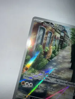 Pokemon TCG Sudowoodo Illustration Rare 219/193 Sv02 Paldea Evolved Holo!!! - Image 5