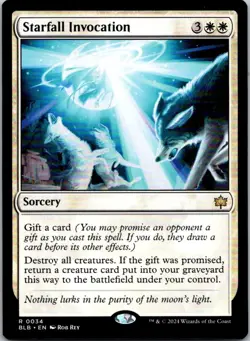 Magic the Gathering Starfall Invocation Bloomburrow MTG Free Shipping! - Image 1