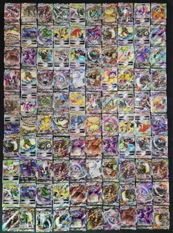 Pokemon TCG S-CHN RRR Charizard Mewtwo Gengar Rayquaza VMAX Lot*100 #2 JL89 - Image 1