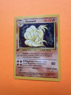 Pokemon 1st Edition Base Set (French) - Feunard (Ninetales) - Holo Rare - 12/102 - Image 1