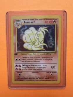 Pokemon 1st Edition Base Set (French) - Feunard (Ninetales) - Holo Rare - 12/102 - Image 2