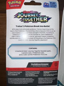 Pokemon TCG Journey Together Lot of 10 Single Blister Packs Factory SEALED New - Image 2
