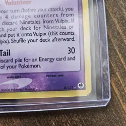 Pokemon Ninetales 8/101 Ex Dragon Frontiers Expansion Stamp Holo - Image 4
