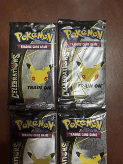 Pokemon TCG: Sword & Shield- (4) CELEBRATIONS Booster Packs- NEW/FACTORY SEALED - Image 3