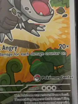 Pokemon TCG - Tyrunt Pokemon Center Stamp Promo MEP 070 Perfect Order *SEALED* - Image 2